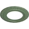 Ekena Millwork Claremont Ceiling Medallion (Fits Canopies up to 7"), 10 5/8"OD x 5 3/4"ID x 1/2"P, Athenian Green CM10CLAGF - alternate 2
